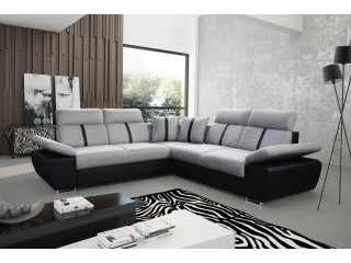 OASIS - comfortable, family size corner sofa bed 260x260cm