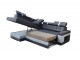 Baron Relax180x270x95cm - modern corner sofa bed with adjustable headrests