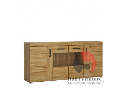 Cortina - glazed sideboard. FREE UK DELIVERY. W 1851 x H 860 x D 409 mm