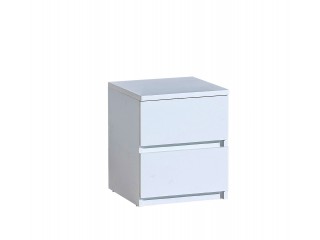Ice - Bedside Cabinet, W40cm x H49cm x D40cm, white