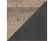 Arlo - Łóżko, dąb sand grande / matera 164,4 cm x 102,5 cm x 208,2 cm