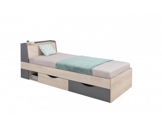 Dora - Single bed with drawers, 230 / 85 / 94cm
