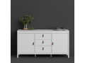 BARCELONA - Sideboard 2 doors + 3 drawers in White. W 1512 x H 797 x D 384 mm, FREE UK DELIVERY