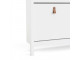 BARCELONA - Shoe cabinet in White. W 1024 x H 1029 x D 246 mm, FREE UK DELIVERY