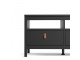 BARCELONA - Tv-unit 3 drawers in Black. W 1512 x H 541 x D 384 mm, FREE UK DELIVERY 