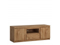FRIBO - 2 doors 1 drawer 136 cm wide TV cabinet in Oak. W 1354 x H 511 x D 450 mm, FREE UK DELIVERY 
