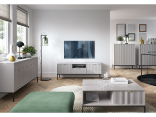 Modern TV Cabinet 154cm - Grey