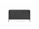  	Modern Large Sideboard Cabinet 154cm - Black