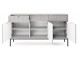 Modern Large Sideboard Cabinet 154cm - grey