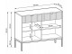 Modern Sideboard Cabinet 104cm - Grey