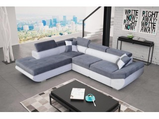 STAR - comfortable, family size corner sofa bed 280x200cm