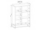 Alice - Display Cabinet, Oak Artisan, 93cm
