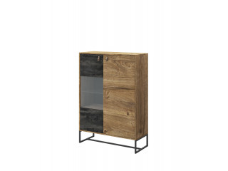 Dark - Living room collection, Low display cabinet, 93cm 