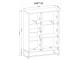 Darcy - Living room collection, Low display cabinet, 93cm 