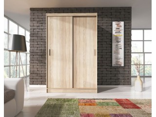VICTORIA 130 cm - Oak sonoma - Sliding door wardrobe 