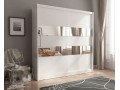 MAJA II 180 cm - White - Sliding door wardrobe with mirror