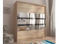 MAJA V 180 cm - Oak sonoma - Sliding door wardrobe with mirror
